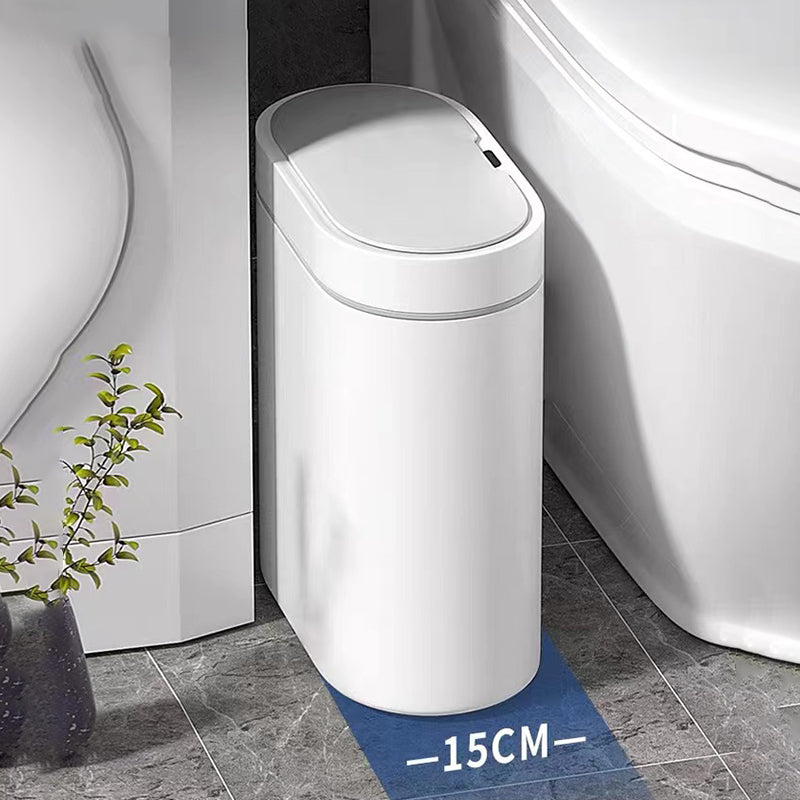 Lixeira Inteligente automática 7 Litros + Brinde (Saco de Lixo Banheiro Dover Roll, 50 litros)